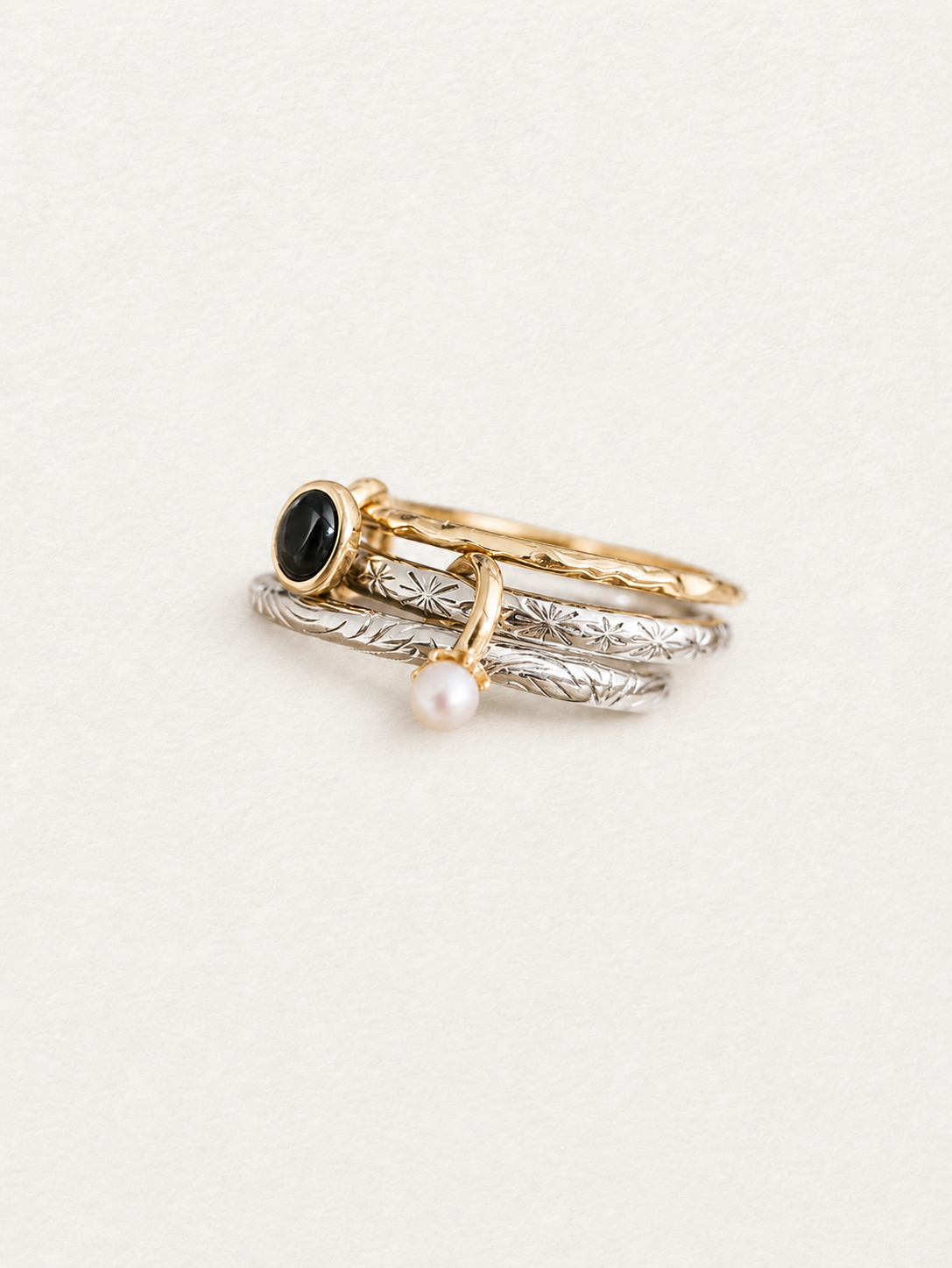 Interlocking Trio Ring