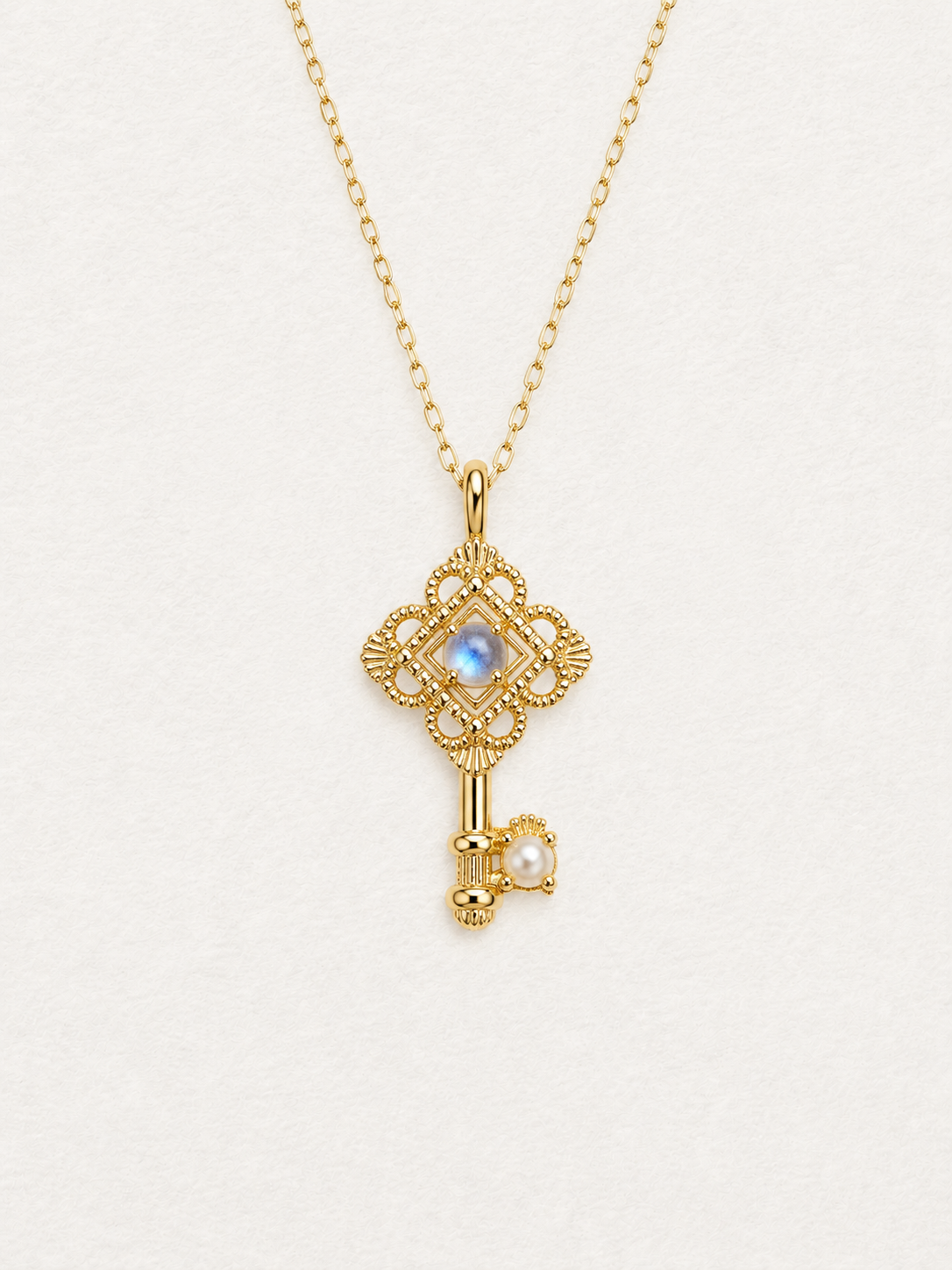 Moonlit Key Pendant