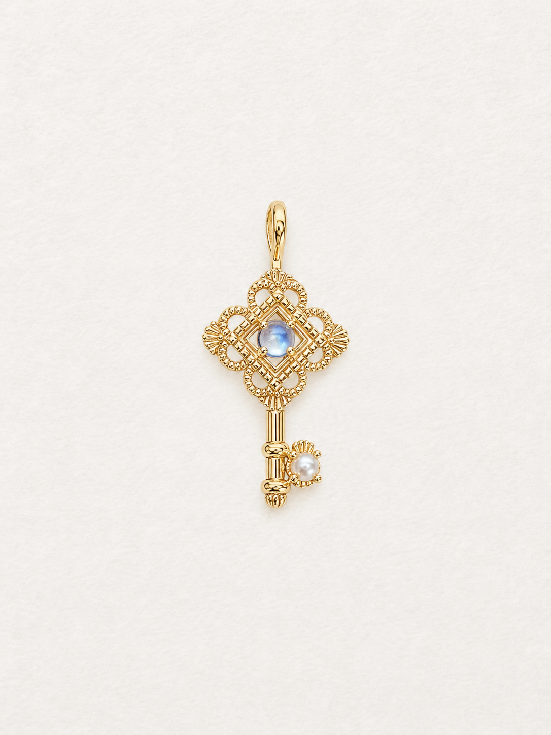 Moonlit Key Pendant