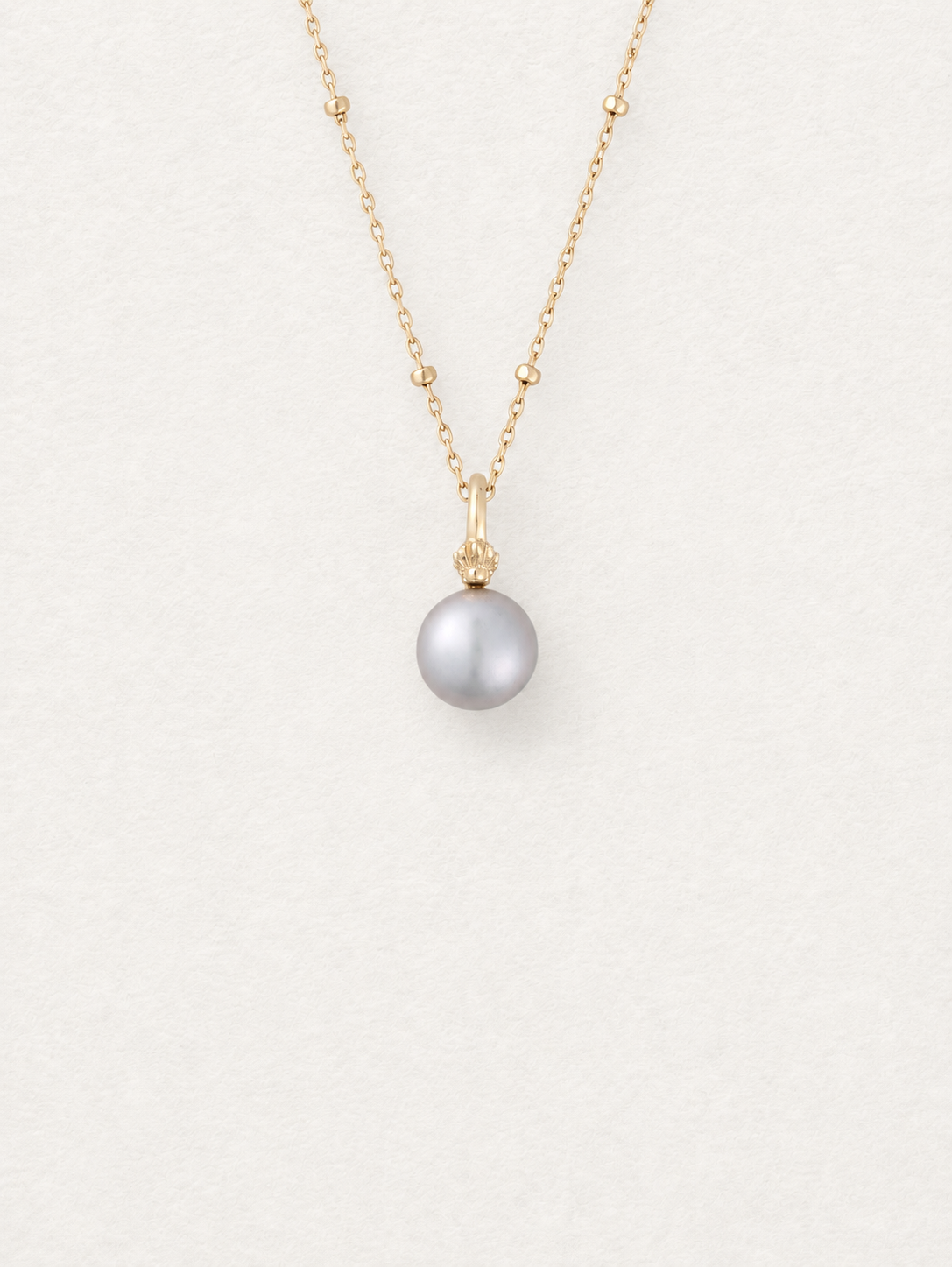 Gray Pearl Pendant