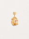 Pumpkin Carriage Locket Pendant