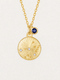 Virgo Sapphire Zodiac Necklace