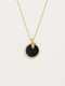 Serpent Black Agate Necklace