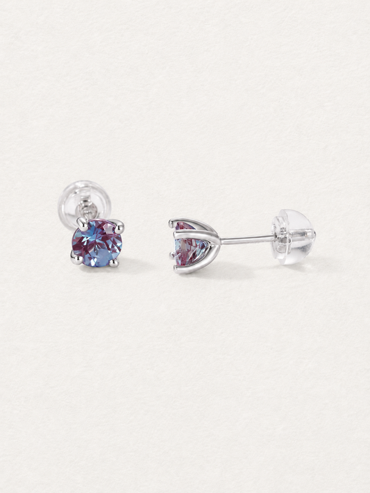 Alexandrite Stud Earrings