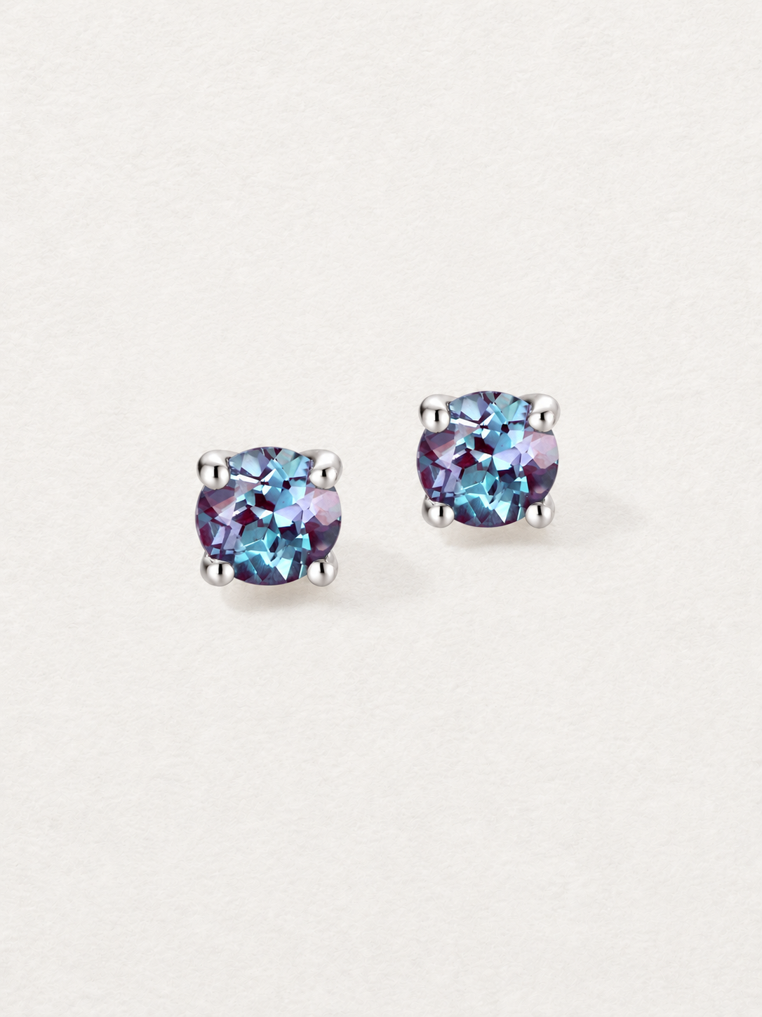 Alexandrite Stud Earrings