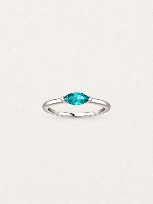 Marquise Paraiba Ring