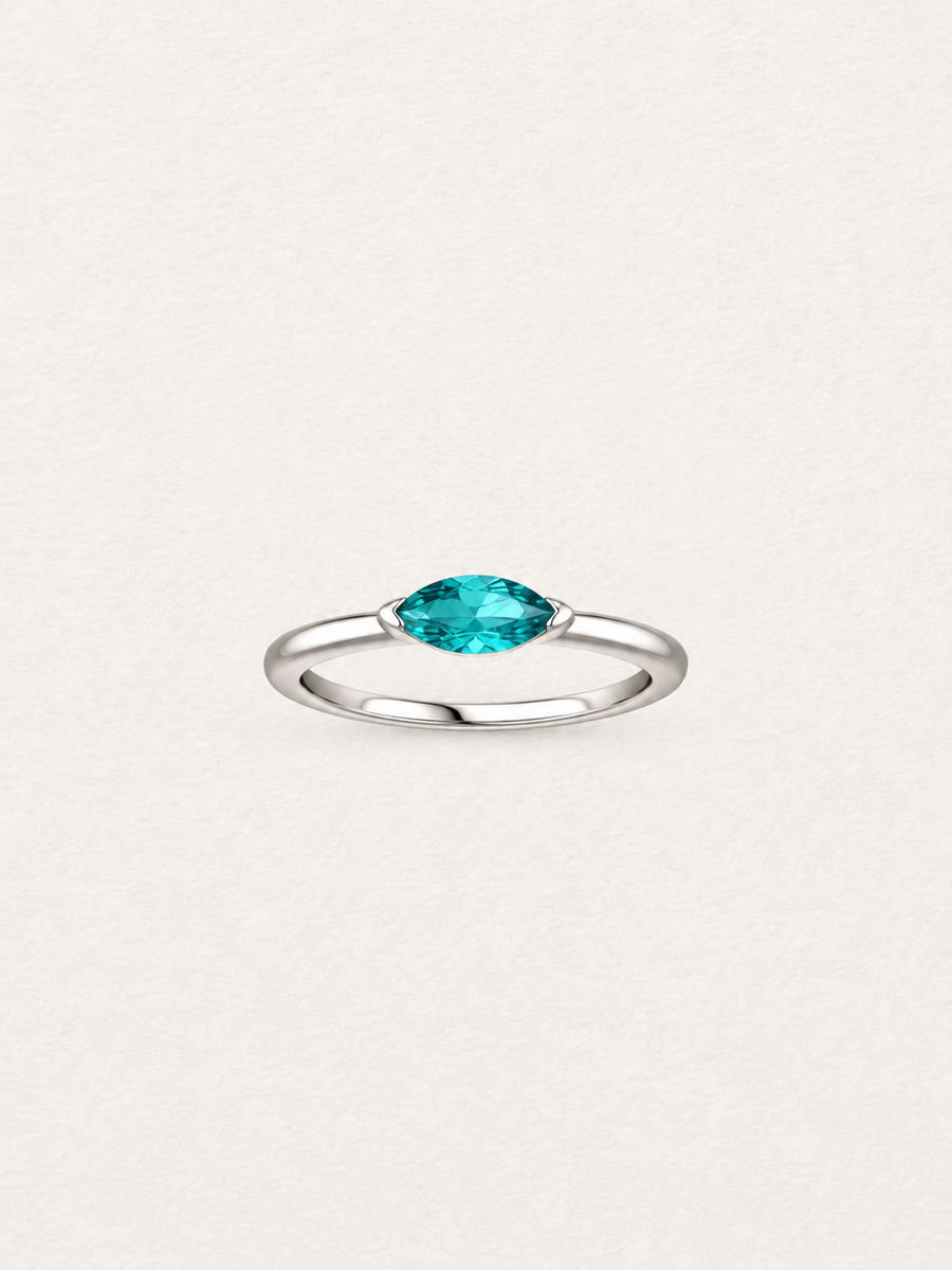 Marquise Paraiba Ring