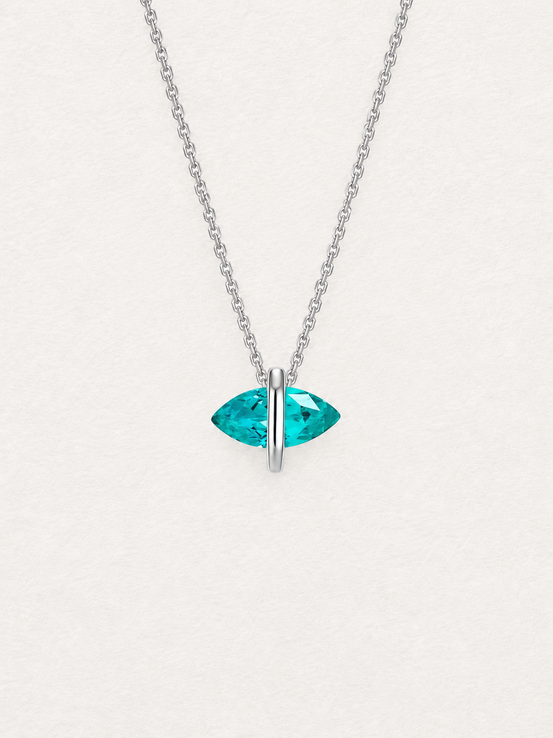 Marquise Paraiba Necklace