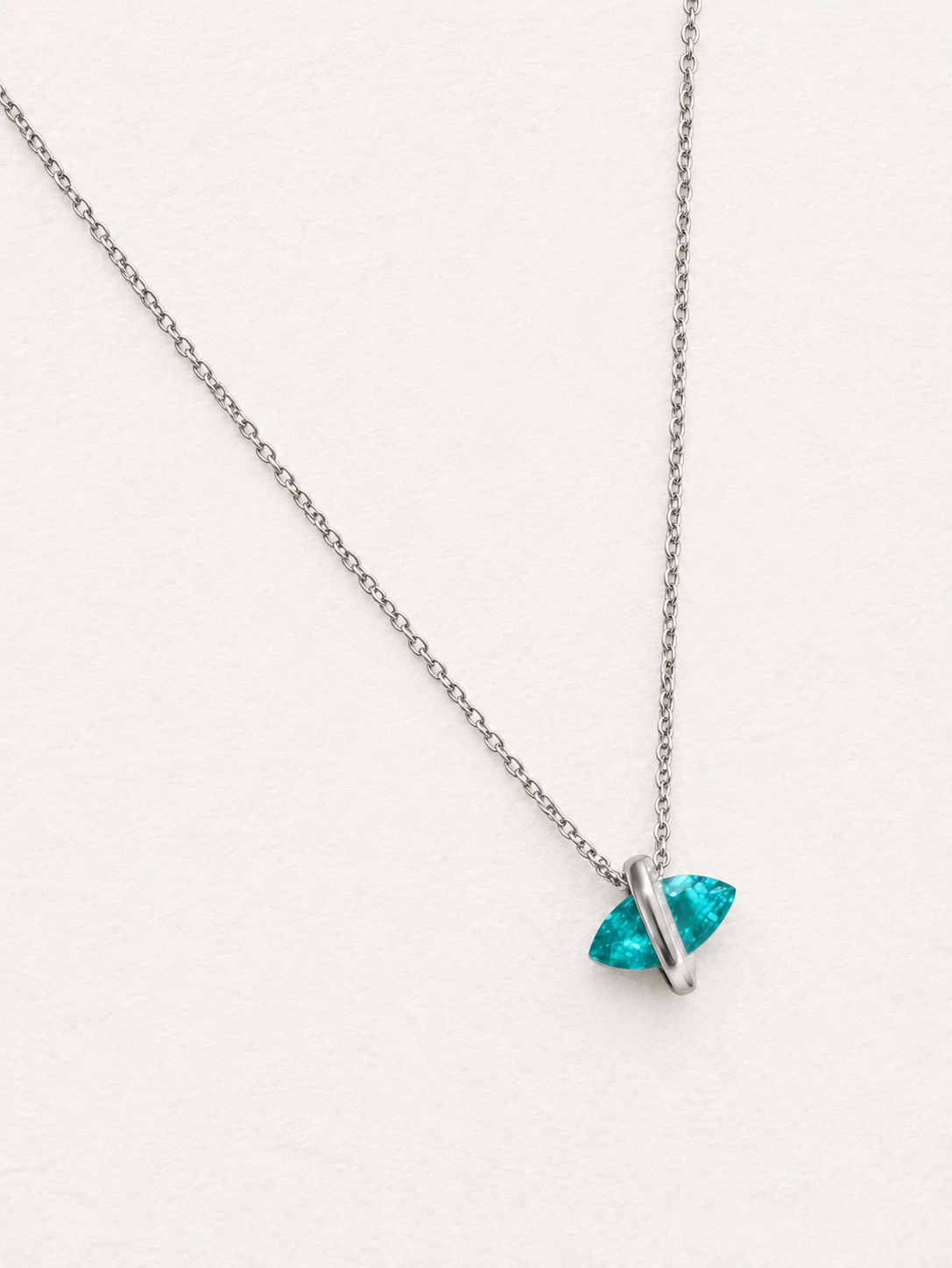 Marquise Paraiba Necklace