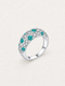 Mint Starry Pavé Ring