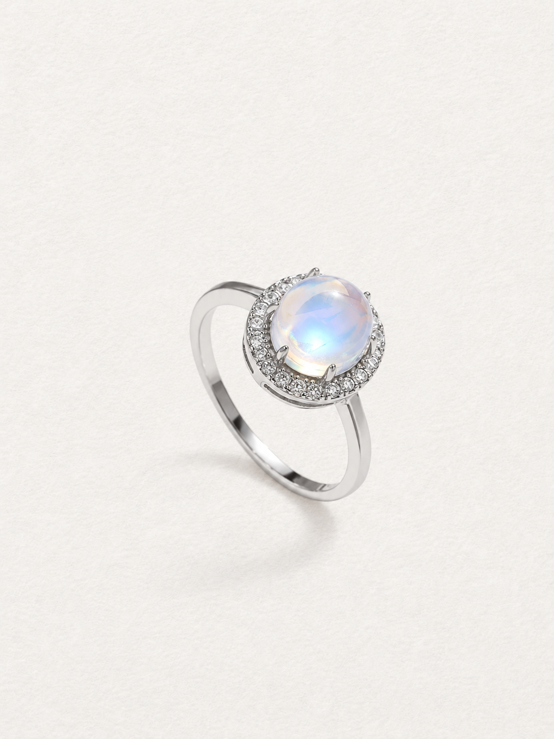 Two-Carat Moonstone Ring