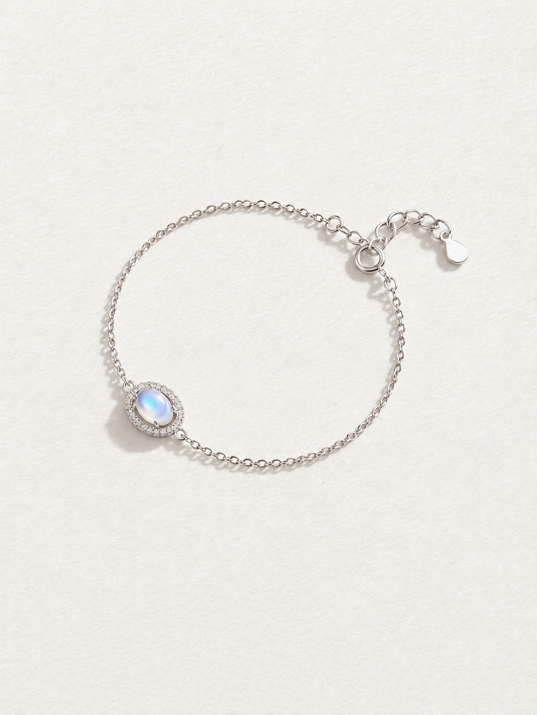 Perlenarmband mit Spitzenmuster