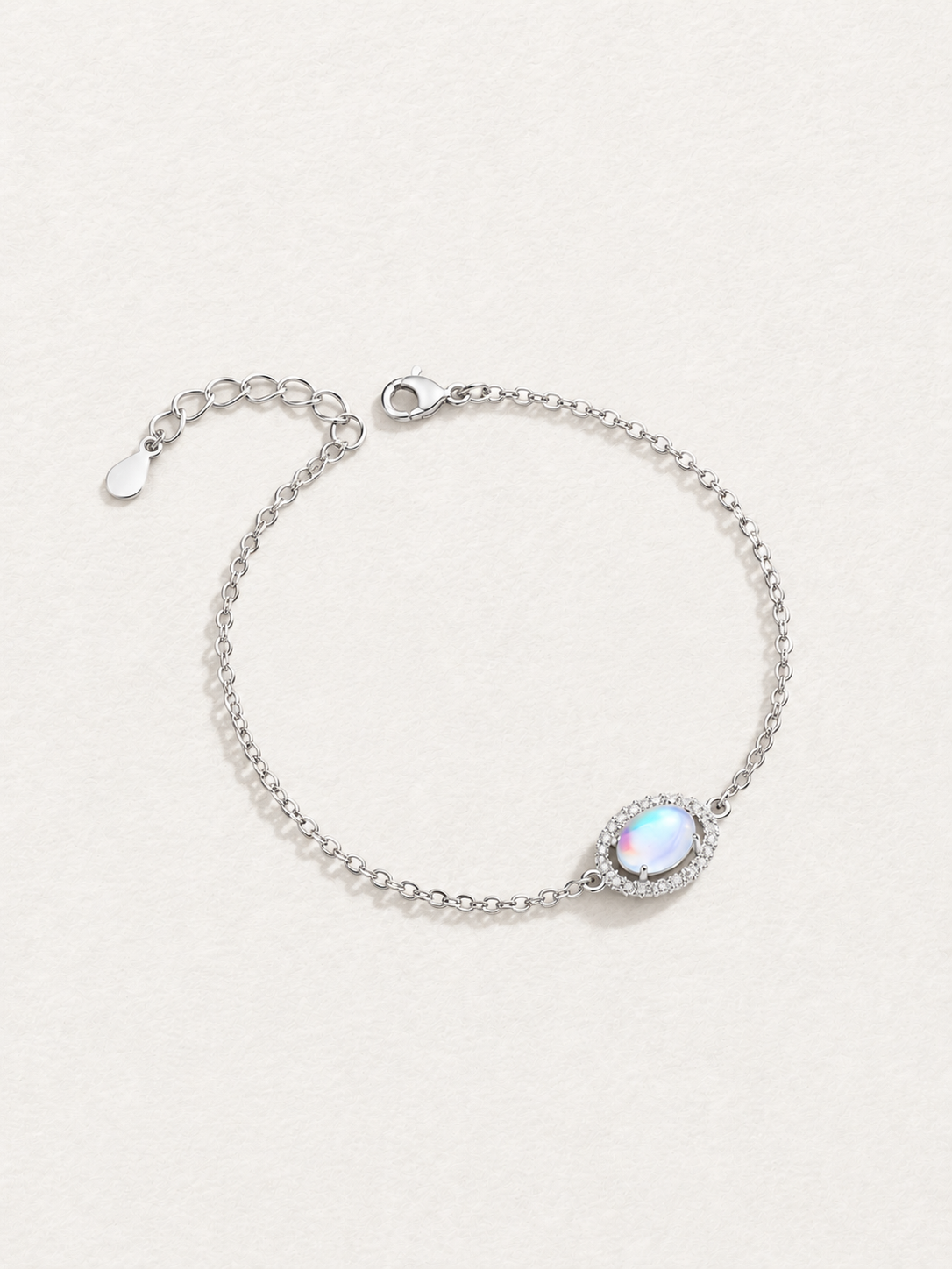 Perlenarmband mit Spitzenmuster