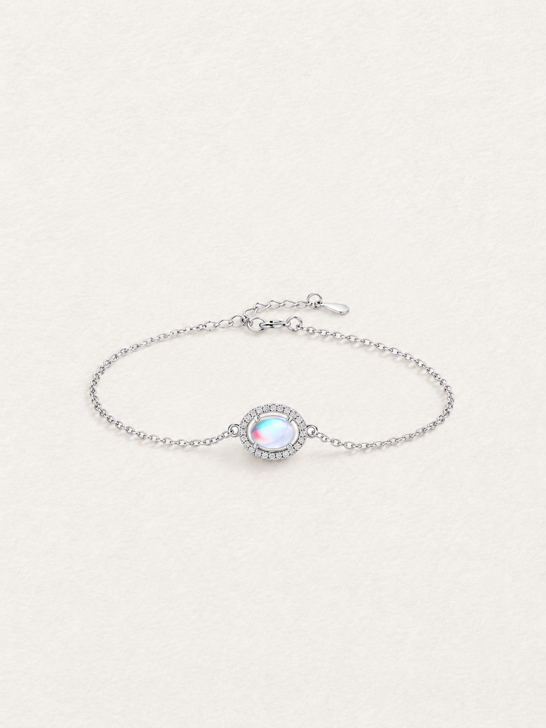 Perlenarmband mit Spitzenmuster