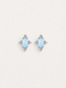Snowflake Opal Stud Earrings