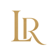 LUMERUNE gold LR monogram logo